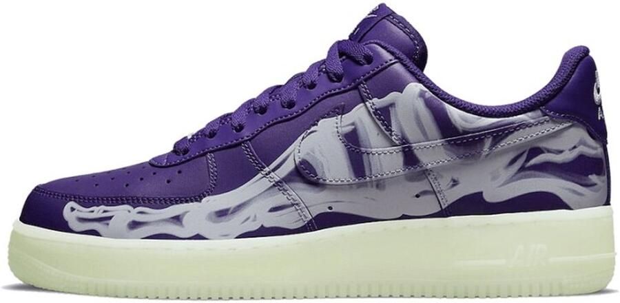 Nike Air Force 1 Low '07 QS Purple Skeleton Halloween (2021)