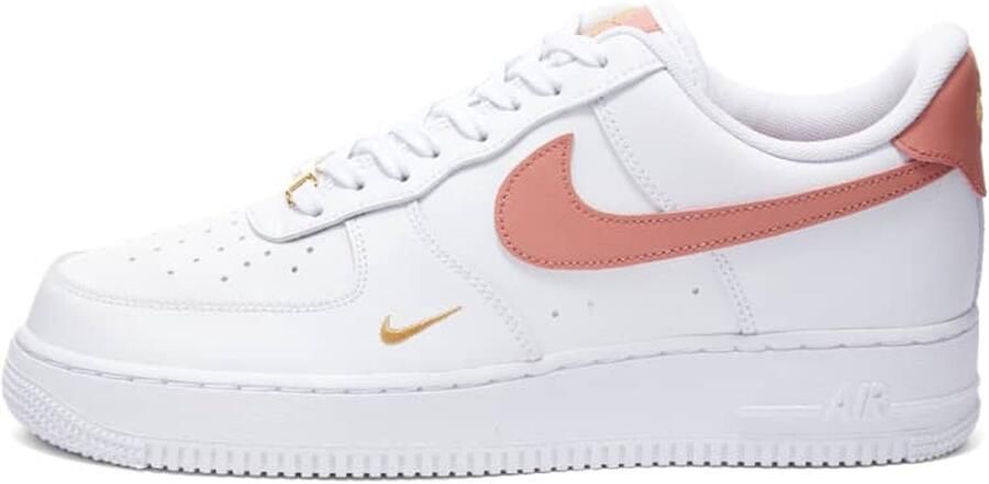 Nike Air Force 1 Low '07 Rust Pink Dames Sneakers Wit Roze Limited Edition