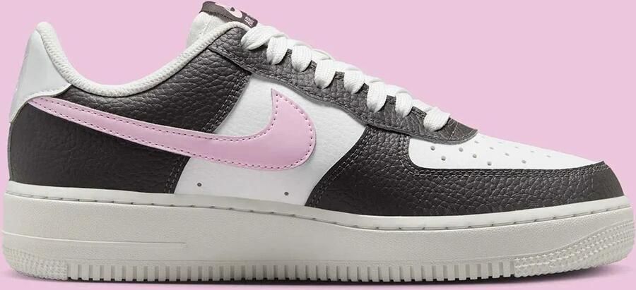 Nike Air Force 1 Low '07 White Brown Pink Foam Sneakers Dames Doos Zonder Deksel
