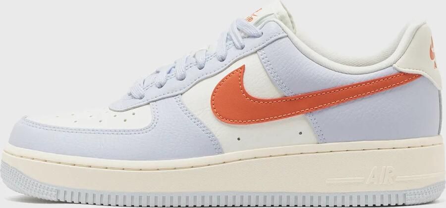 Nike Air Force 1 Low '07 Lichtblauw Gebroken Wit Oranje Sneakers - Foto 3