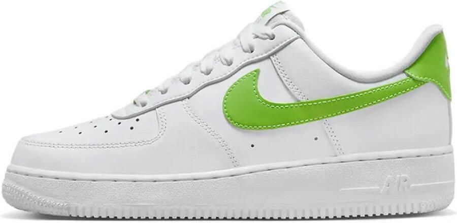 Nike Air Force 1 Low 07 (W) Dames Sneakers Schoenen Wit-Groen DD8959