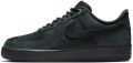Nike Air Force 1 '07 WB Black Nubuck Sneakers Unisex Zwart - Zwart