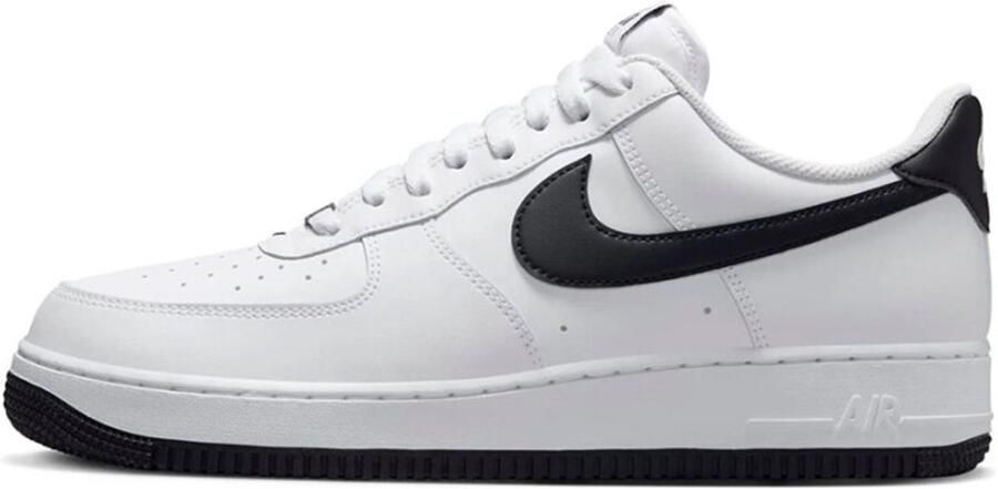 Nike Air Force 1 Low '07 White Black Sneakers Unisex Wit Zwart - Foto 2