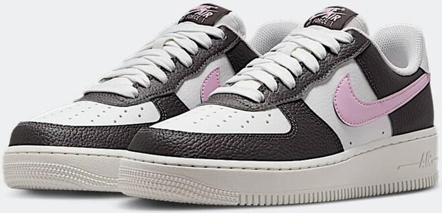 Nike Air Force 1 Low '07 White Brown Pink Foam Sneakers Doos Zonder Deksel - Foto 3