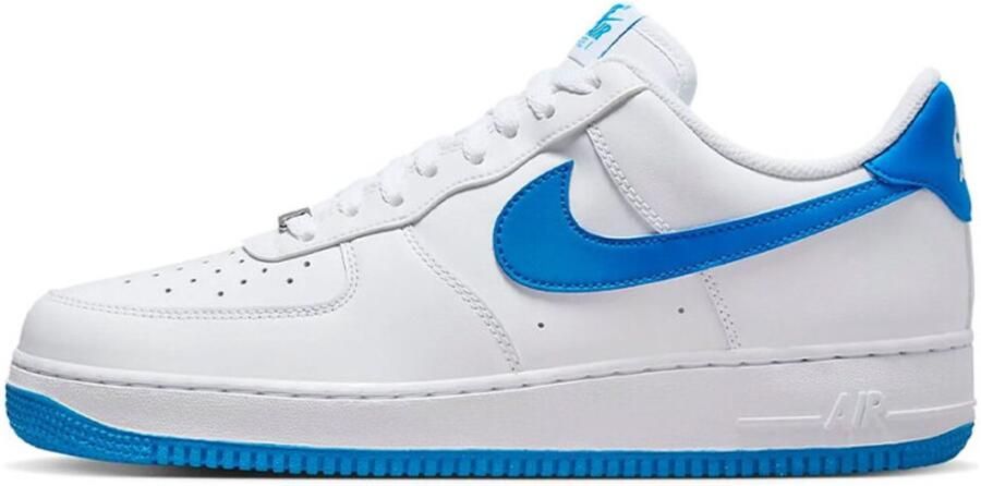 Nike Air Force 1 '07 White White Photo Blue- White White Photo Blue - Foto 3