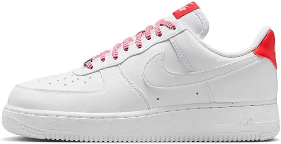 Nike Air Force 1 Low '07 White Pink Foam Metallic Silver Light Crimson (W) - Foto 2