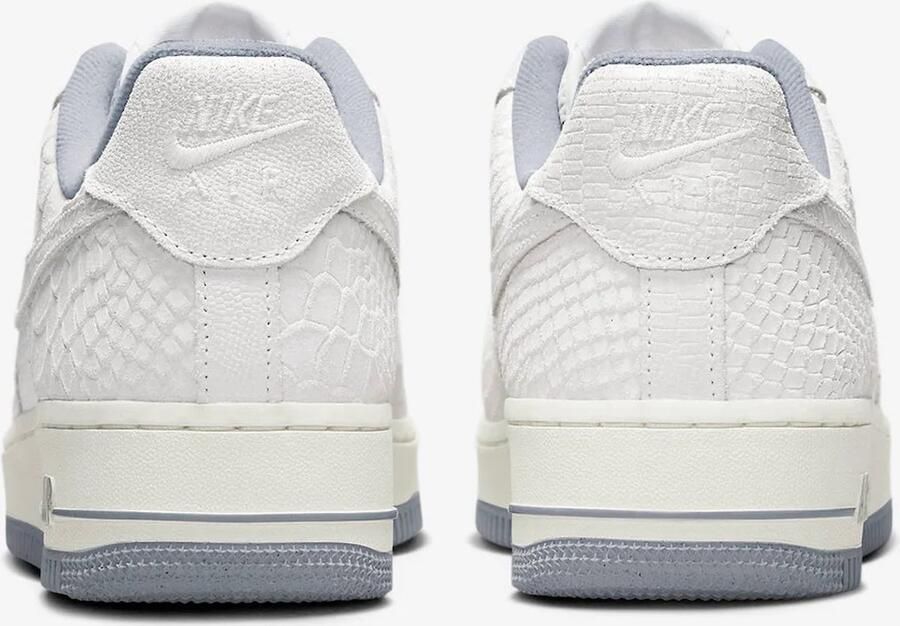 Nike Air Force 1 '07 Summit White Summit White Sail Wolf Grey Sneakers DX2678 100 - Foto 2
