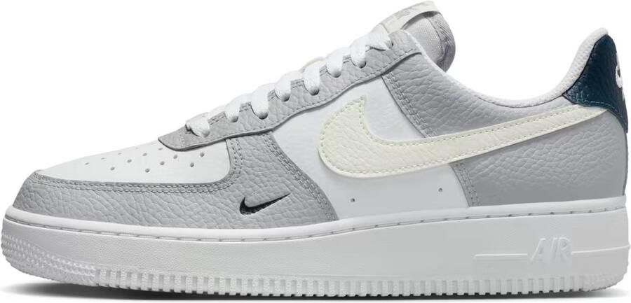 Nike Air Force 1 '07 Wolf Grey White Armoury Navy Sail- Wolf Grey White Armoury Navy Sail
