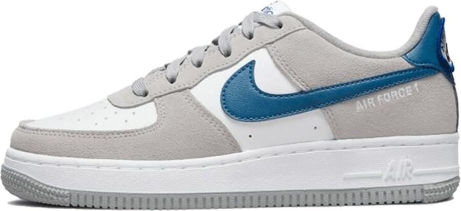Nike Air Force 1 LV8 Kinderschoenen Light Smoke Grey White Light Smoke Grey Marina Kind