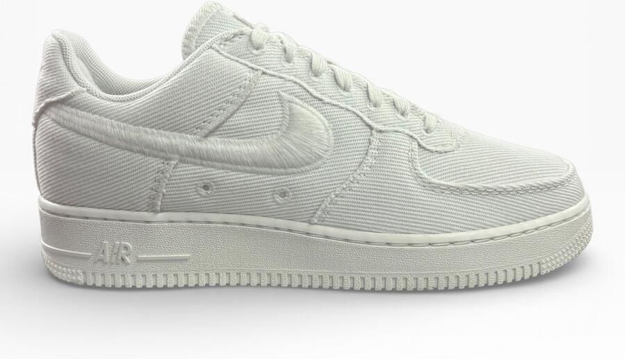 Nike Herenschoenen Air Force 1 Low Canvas Summit White- Heren Summit White - Foto 2