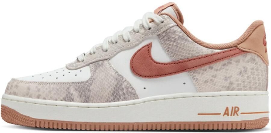 Nike Aire Force 1 ´07 Limited Edition Sneaker Snakeskin Wit - Foto 2
