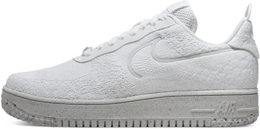 Nike Sneakers Air Force 1m Crater Flyknit Next Nature White Platinum Tint