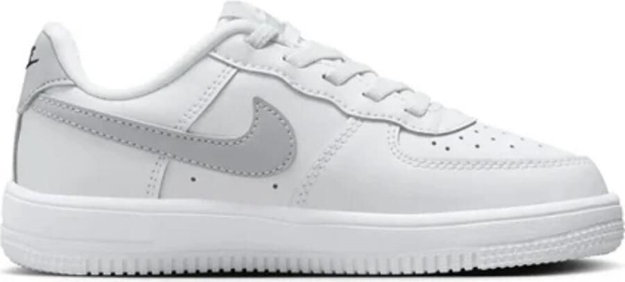 Nike Kleuterschoenen Force 1 Low EasyOn White Black Wolf Grey White Black Wolf Grey