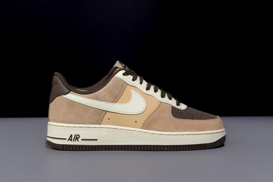 Nike Air Force 1 '07 Lv8 Basketball Schoenen hemp brown sesame maat: 41 beschikbare maaten:40.5 41 42.5 43 45 46 - Foto 3
