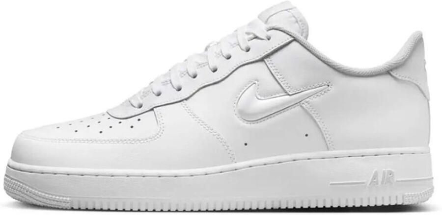 Nike Air Force 1 White Dark Smoke Grey- White Dark Smoke Grey
