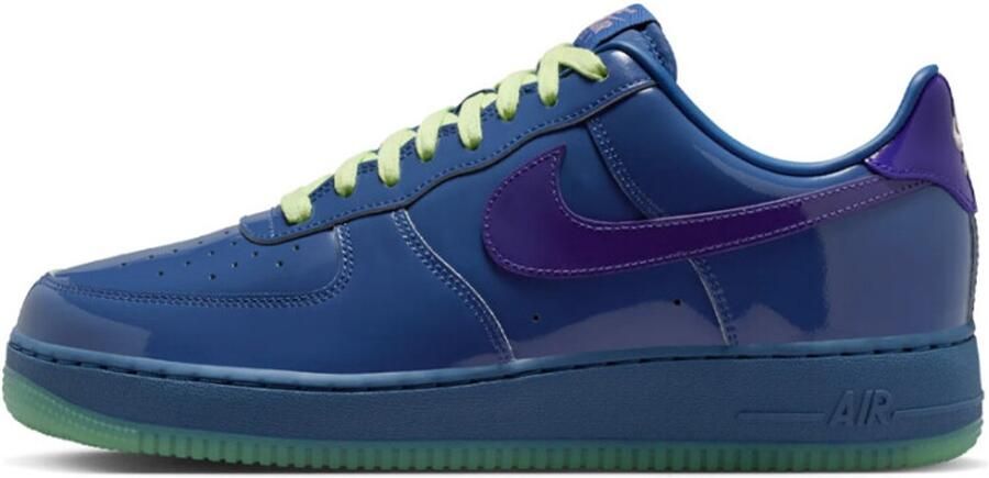 Nike Air Force 1 Low Patent Leather Mystic Navy Grape Ice