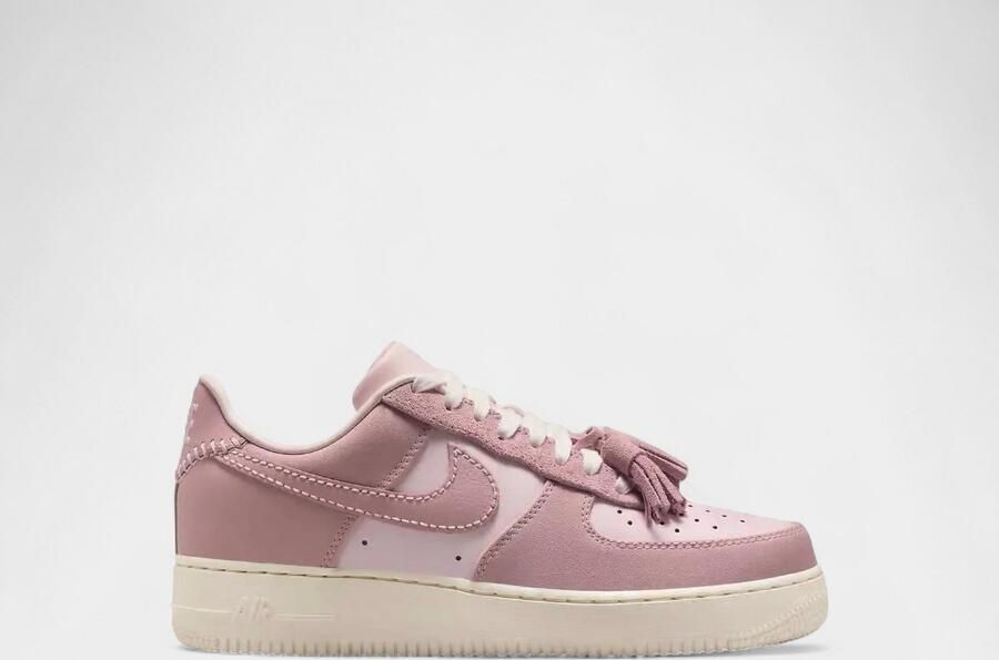Nike Lage Sneakers Air Force 1 Low Pink Oxford Tassels (Women's) - Foto 1