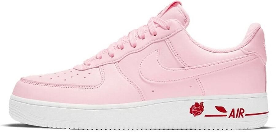 Nike Air Force 1 Low Pink Rose Sneakers Unisex Doos zonder deksel