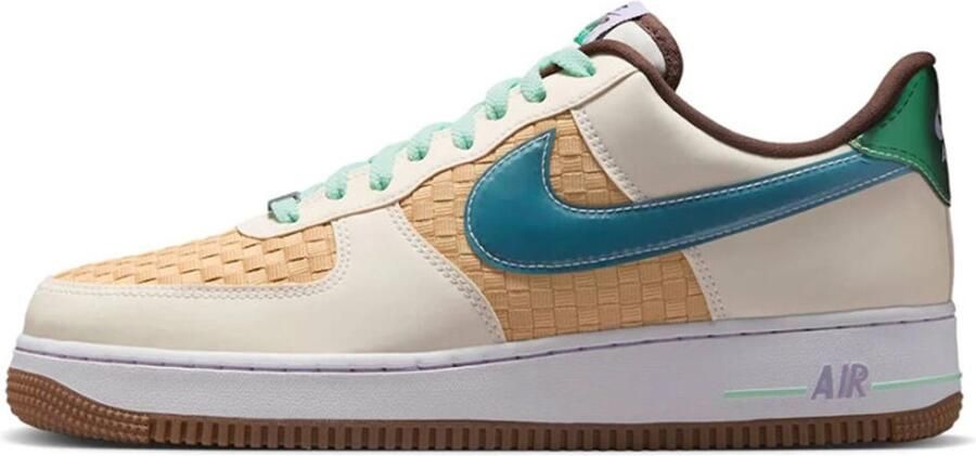 Nike Air Force 1 Retro QS Easter Sneakers Unisex Wit Blauw Mint