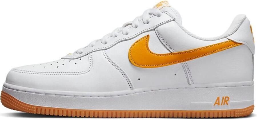 Nike Air force 1 LOW RETRO (GS) Sneakers Mannen Wit Geel - Foto 2