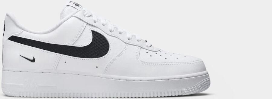 Nike Lage Sneakers Air Force 1 Low SE Nylon Swoosh White Black