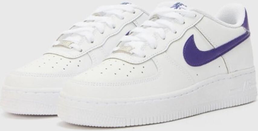 Nike Air Force 1 White Court Purple Sneakers