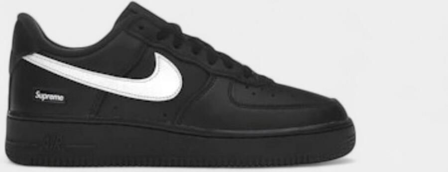 Nike Sneakers Air Force 1 Low Supreme Black White