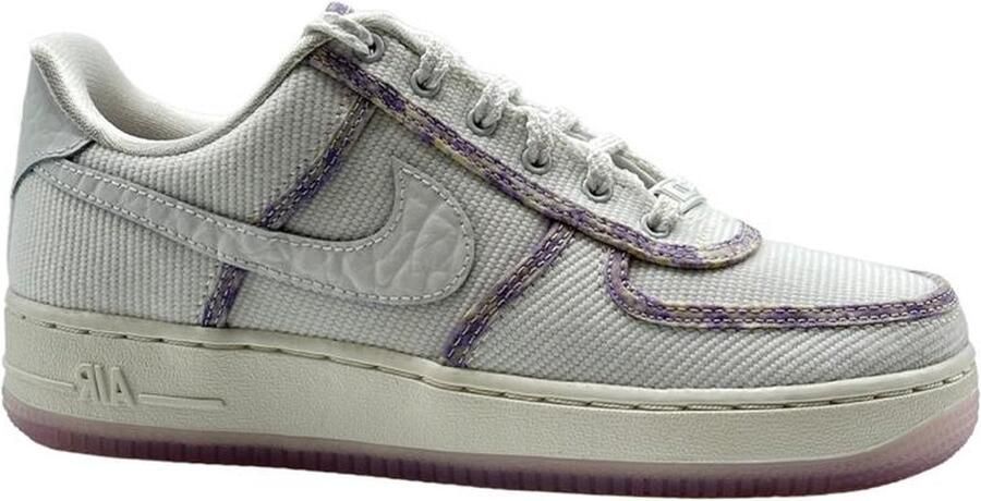 Nike Air Force 1 Low (W) Lavender Dames Sneakers Schoenen Casual Wit DV6136 - Foto 3