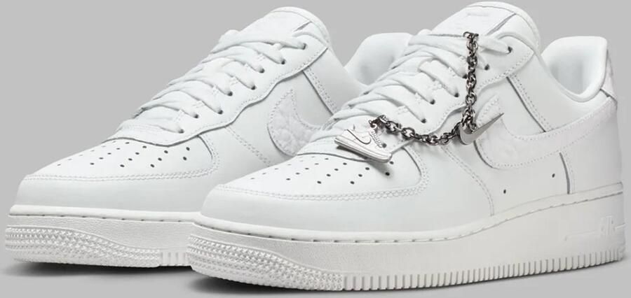 Nike Air Force 1 Dames Sneakers Limited Edition Kleur Wit - Foto 4