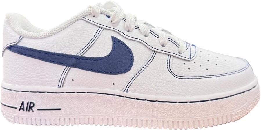 Nike Air Force 1 LV8 4 Kinder Sneakers Leer Wit Blauw - Foto 2