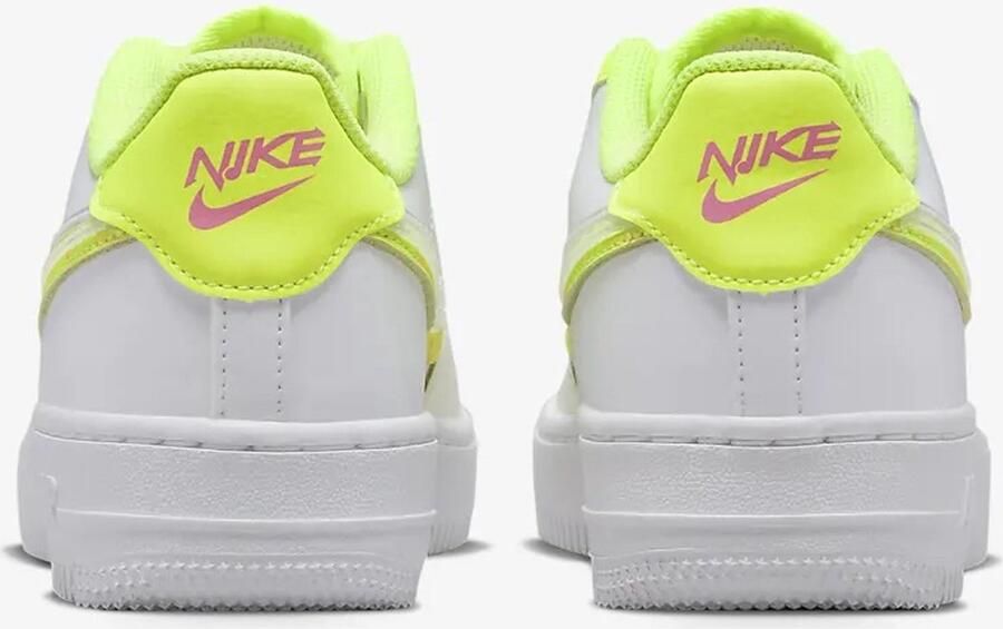 Nike Air Force 1 LV8 (GS) Sneakers Unisex White Volt - Foto 4
