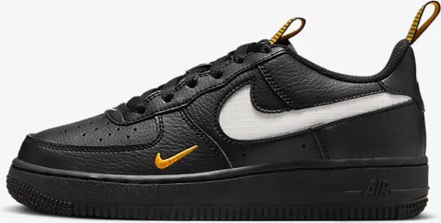 Nike Kinderschoenen Air Force 1 LV8 4 Black University Gold White Black University Gold White