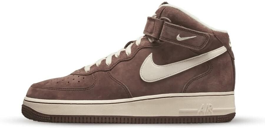 Nike Air Force 1 Mid '07 QS Herenschoenen 45.5 Chocolate Cream - Foto 2