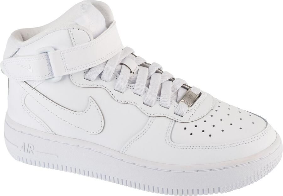 Nike Air Force 1 Mid EasyOn Gs voor Wit Sneakers - Foto 3
