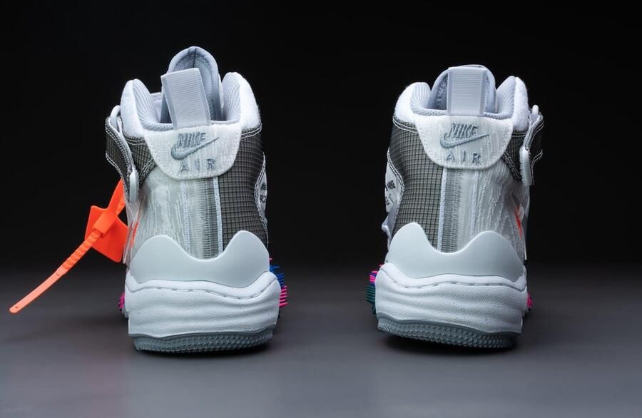 Nike Air Force 1 Mid Off-White DO6290-100 Wit Schoenen - Foto 9