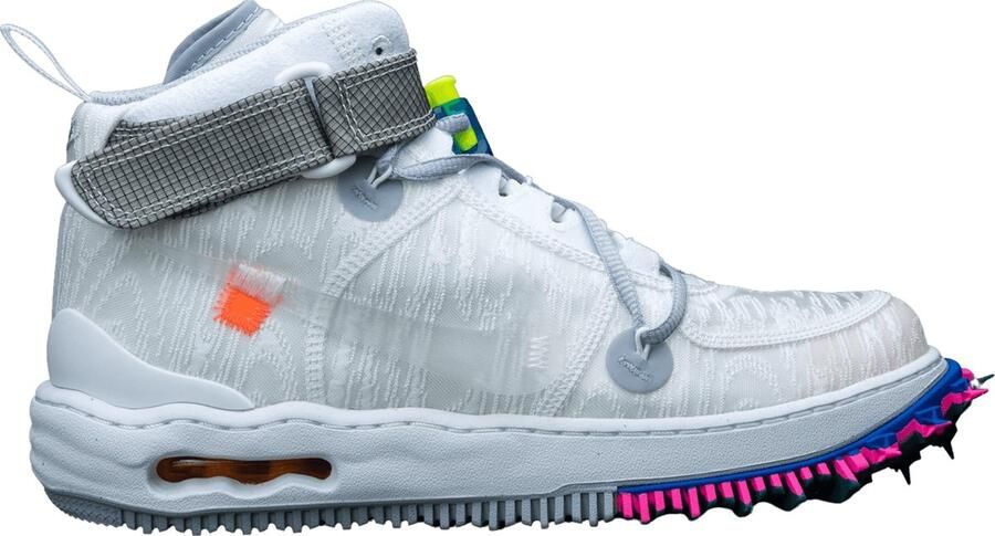 Nike Air Force 1 Mid Off-White DO6290-100 Wit Schoenen