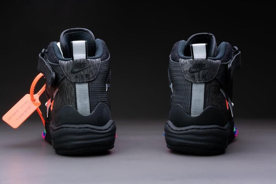 Nike Air Force 1 Mid Off-White Black DO6290-001 Wit Schoenen - Foto 2