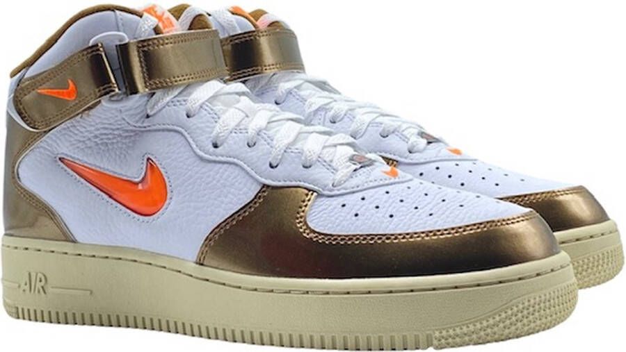 Nike Air Force 1 Mid QS Heren Sneakers Schoenen Leer DH5623 - Foto 2