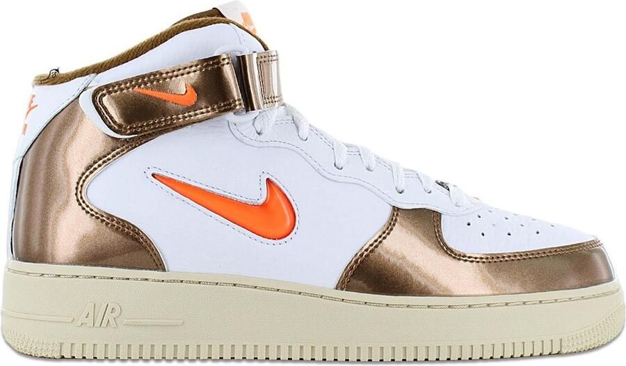 Nike Air Force 1 Mid QS Heren Sneakers Schoenen Leer DH5623 - Foto 2