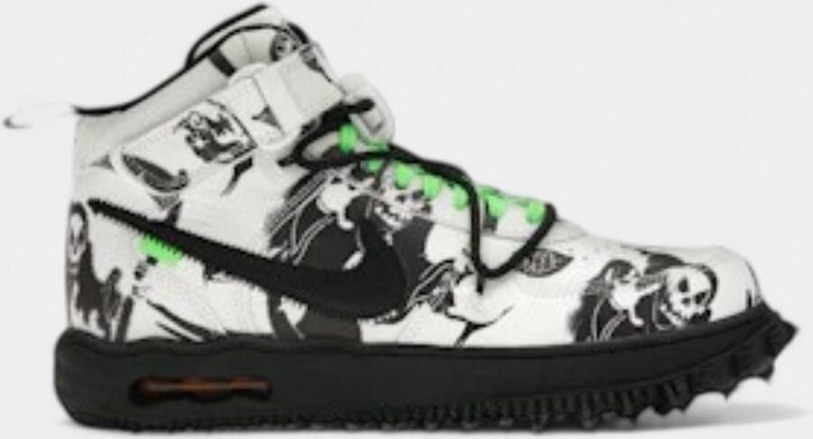 Nike Hoge Sneakers Air Force 1 Mid SP Off-White Grim Reaper