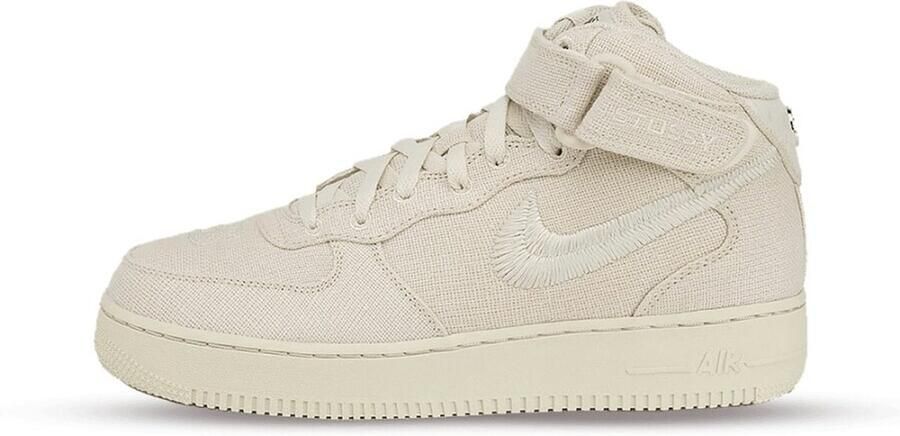 Nike Air Force 1 Mid Stüssy Fossil DJ7841-200 Sneakers Dames - Foto 2