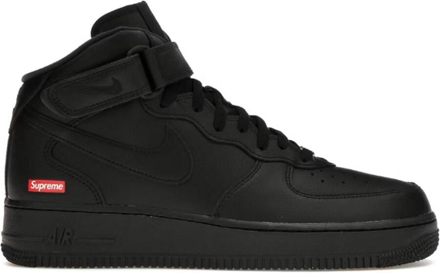 Nike Air Force 1 Mid Supreme Black