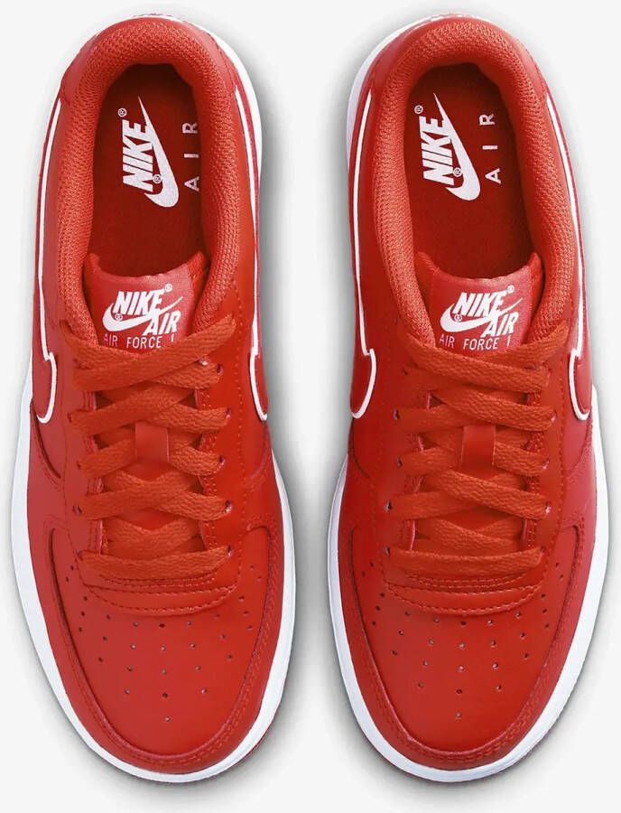 Nike Air Force 1 Picante Red Kinder Sneaker DX5805 - Foto 4