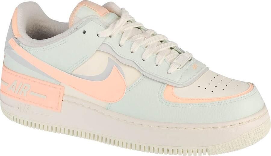 Nike Air Force 1 Shadow CU8591-104 Vrouwen Wit Sneakers