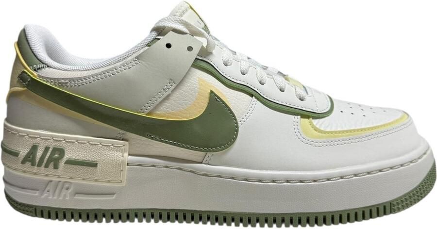 Nike Air Force 1 Shadow Sail Alabaster Pale Ivory Oil Green- Sail Alabaster Pale Ivory Oil Green - Foto 2