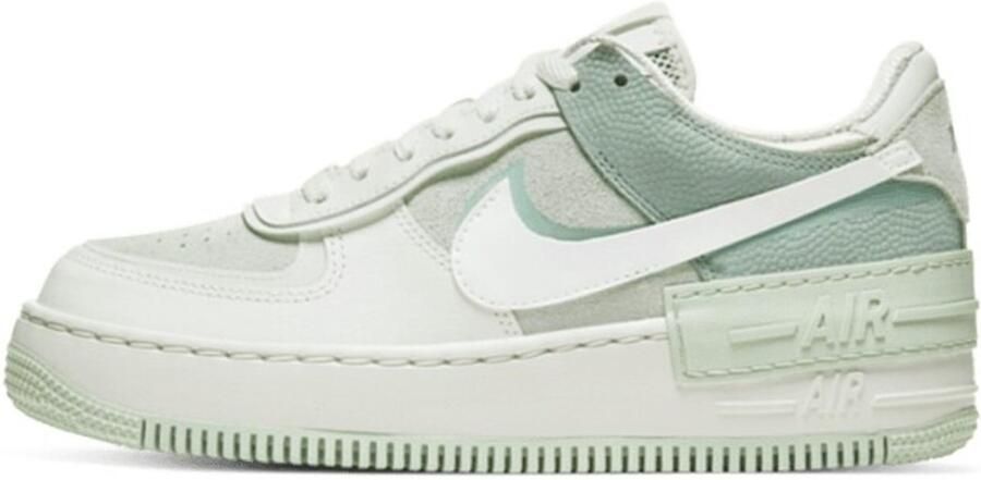 Nike Wmns Air Force 1 Shadow Basketball Schoenen spruce aura white pistachio frost maat: 40 beschikbare maaten:36.5 37.5 38.5 39 40.5 41