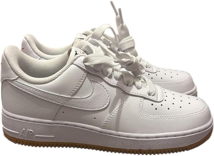 Nike Air Force 1 Sneakers Wit Grijs Limited edition Doos zonder deksel - Foto 2