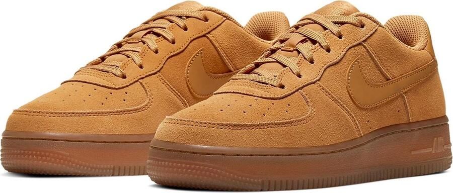 Nike Air Force 1 Lv8 3 (gs) Basketball Schoenen wheat wheat gum light brown - Foto 2