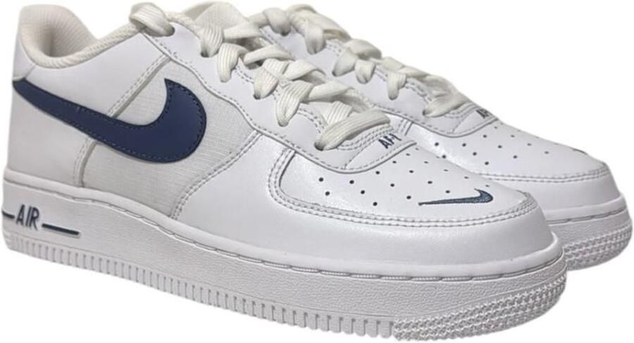 Nike Air Force 1 GS Limited Edition Wit Blauw Sneakers Heren - Foto 2