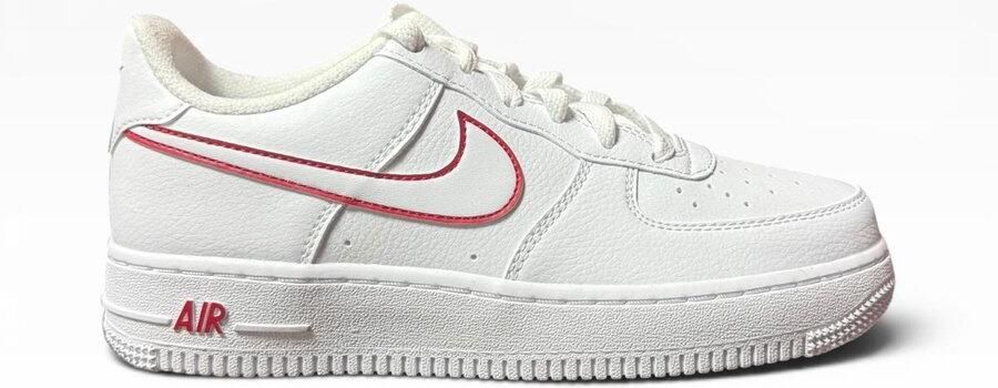 Nike Air Force 1 Sneakers Kinderen Wit Rood